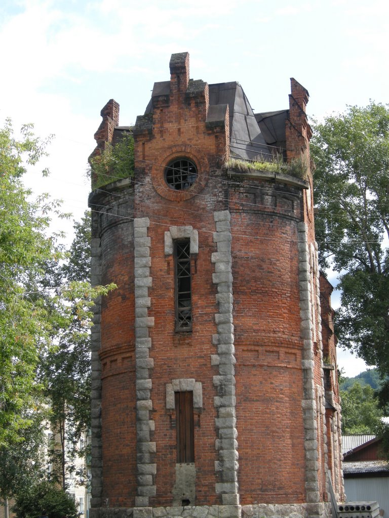старая водонапорная башня, Слюдянка