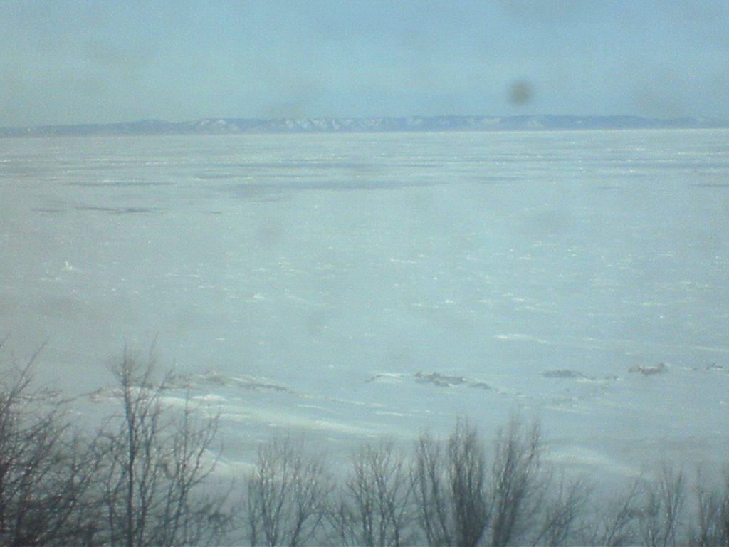 Lac Baïkal gelé, Слюдянка