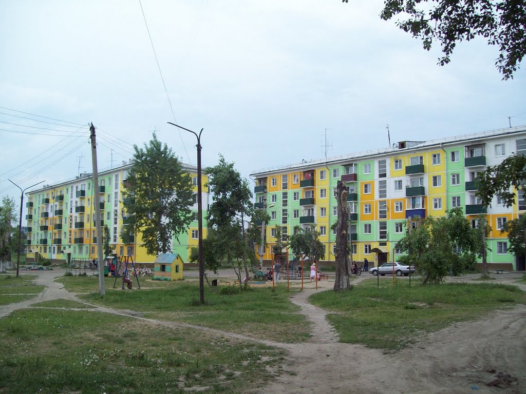 двор Комсомольский 93 и 95, Усолье-Сибирское
