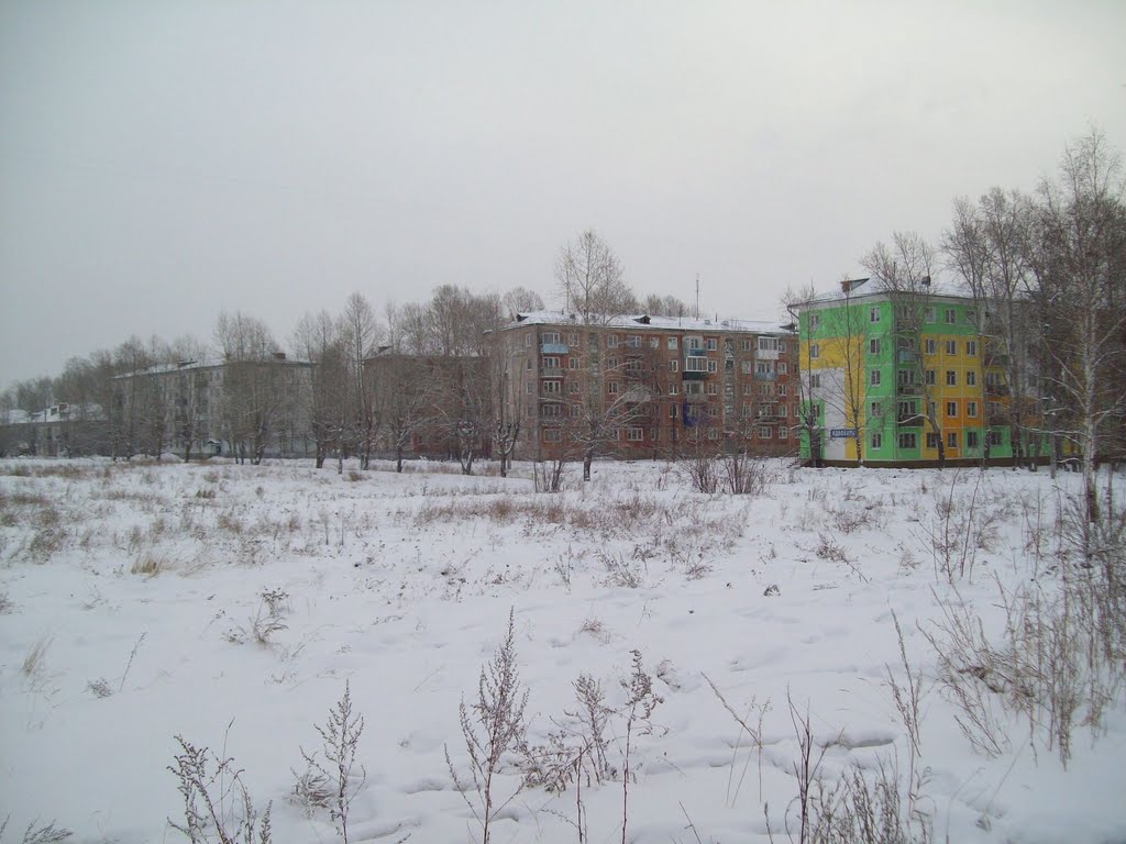 59-й квартал, вид с Комсомольского проспекта, Усолье-Сибирское