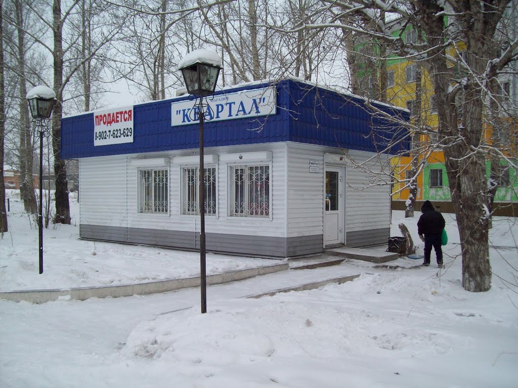 Павильон на остановке 59-й квартал, Усолье-Сибирское