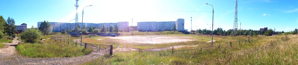 Стадион "Лесохимик" 2012 г., Усть-Илимск