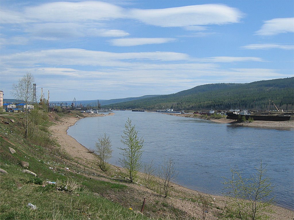 Lena river, Усть-Кут
