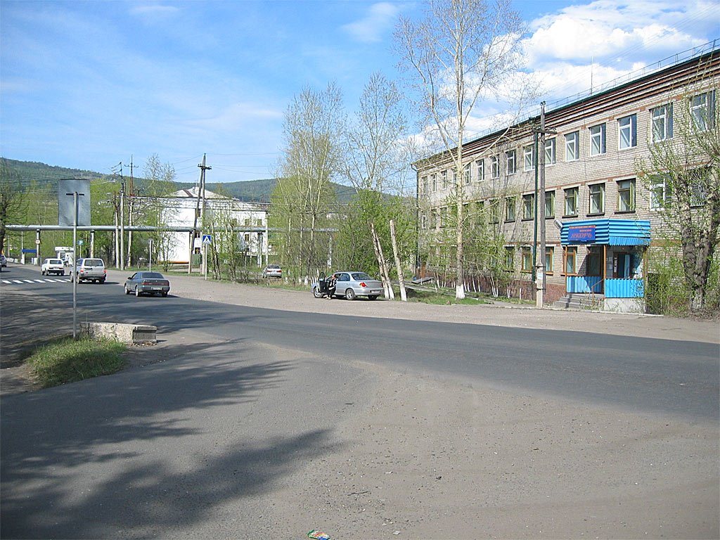Osetrovo rivers port head office, Усть-Кут