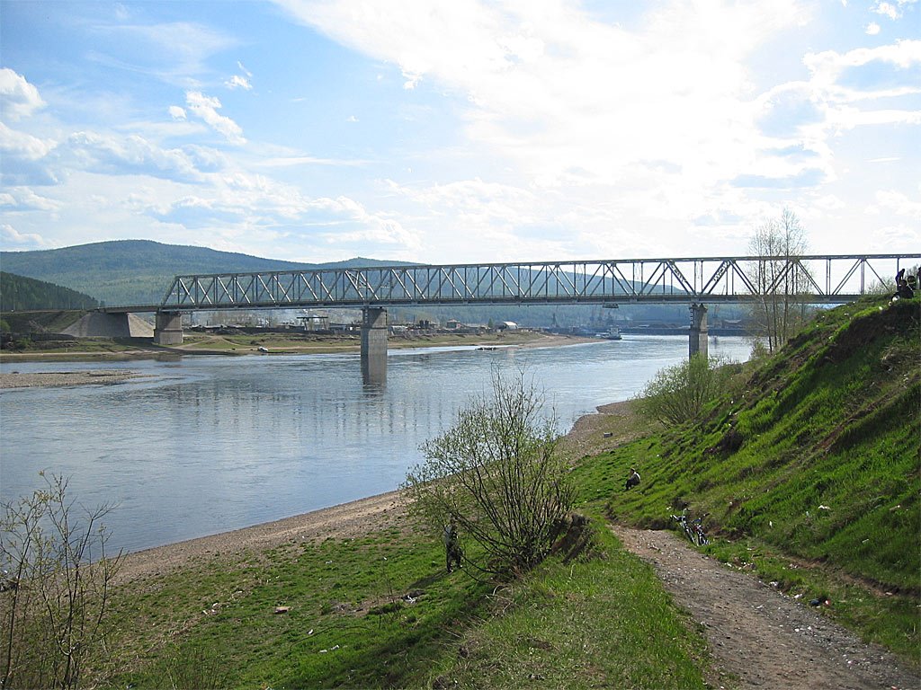 Lena river bank, Усть-Кут
