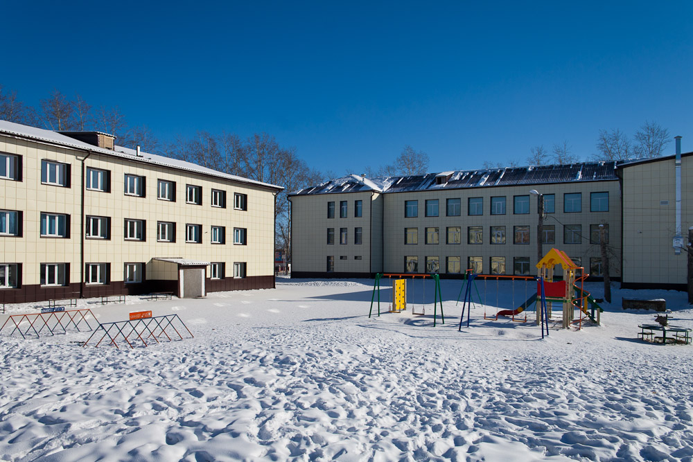 Школьный двор, Усть-Ордынский