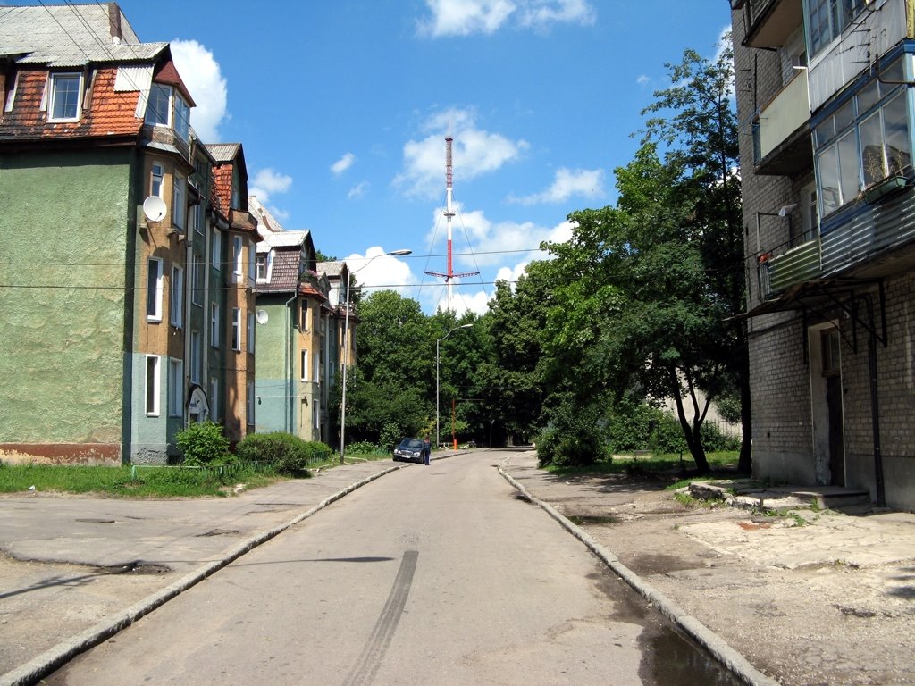 ул.Римского-Корсакова (ранее Straußstraße), Кёнигсберг