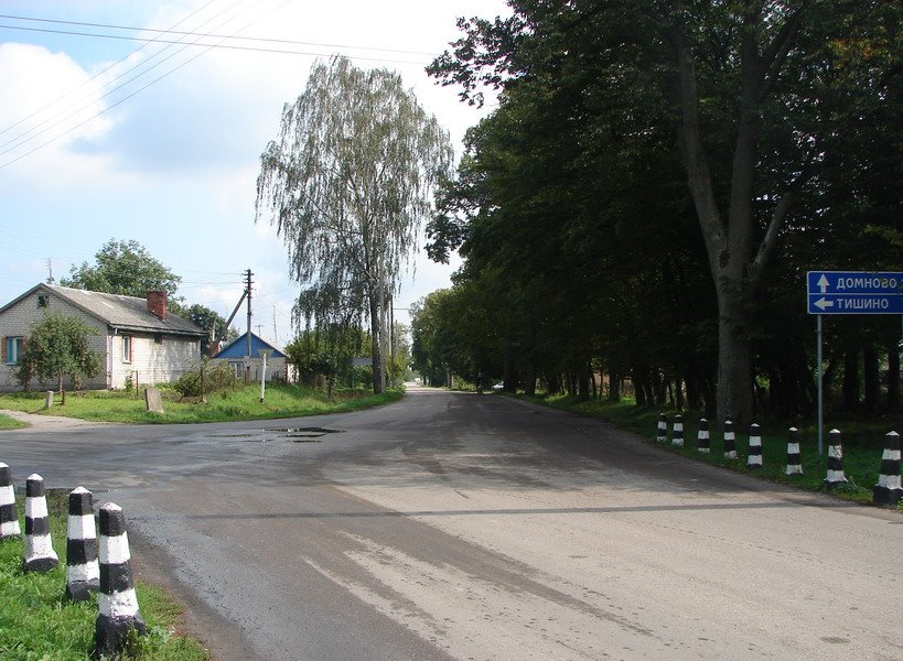 Дорога в сторону п.Домново, Багратионовск