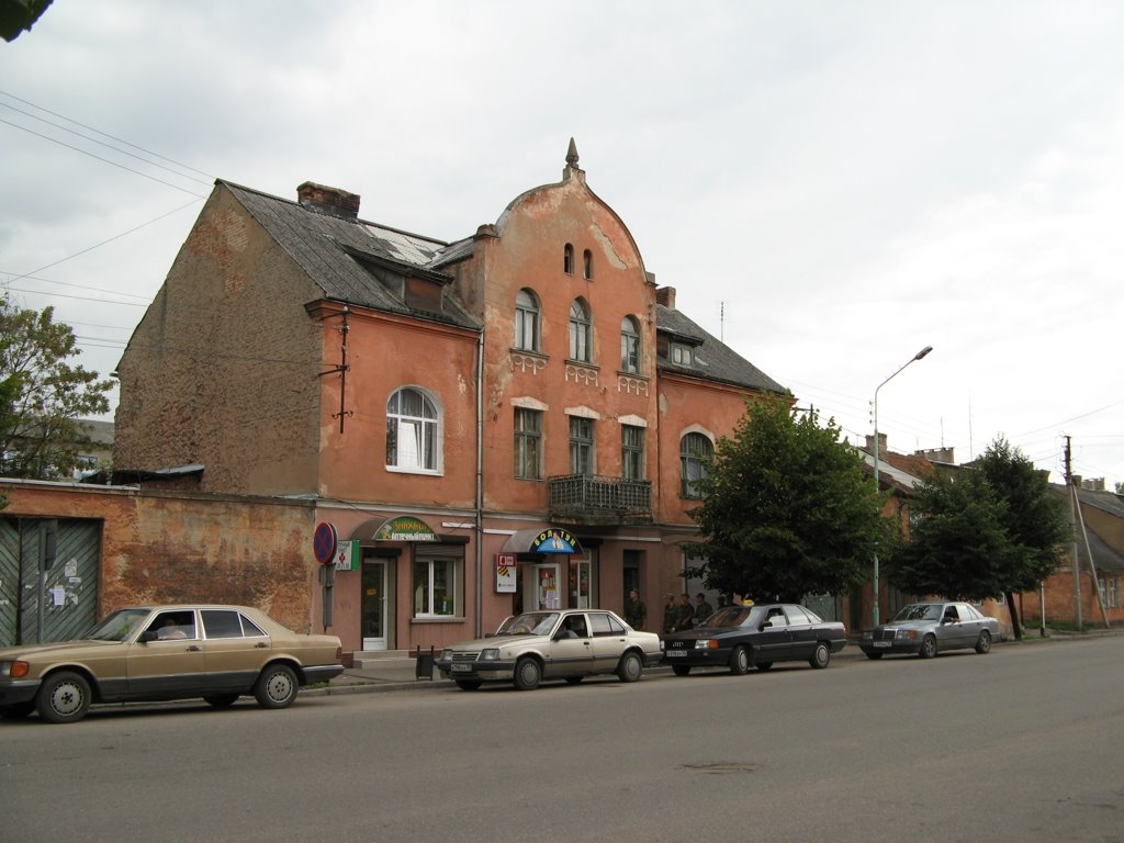Центральная улица Гвардейска (ранее Tapiau), Гвардейск