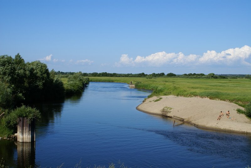 р.Прегаль ( Гусиный  пляж ), Знаменск