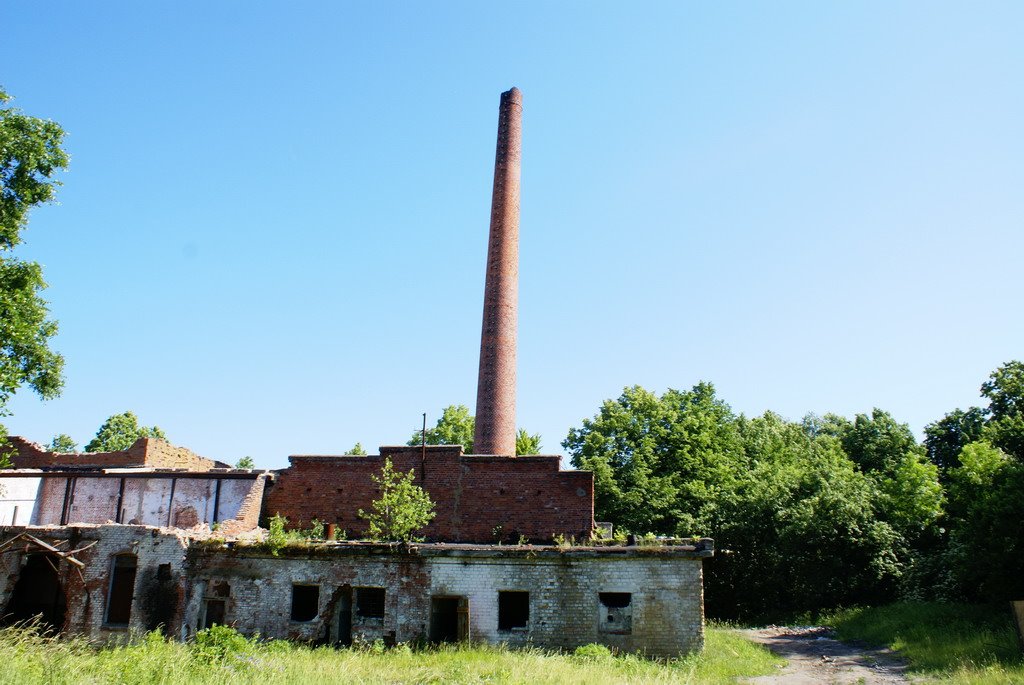 Руины немецкого завода, Знаменск