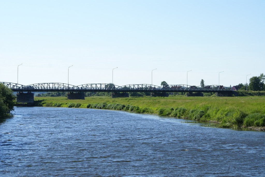 Горбатый мост через р.Преголя, Знаменск