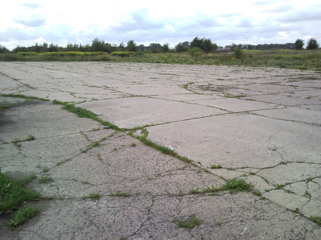 Часть аэродрома Хайлигенбалйль, используемая как вертолётная площадка, Мамоново
