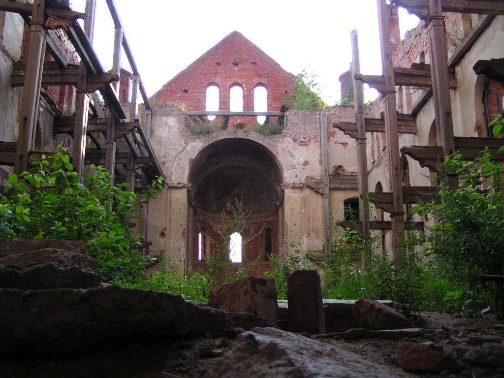 church inside, Озерск