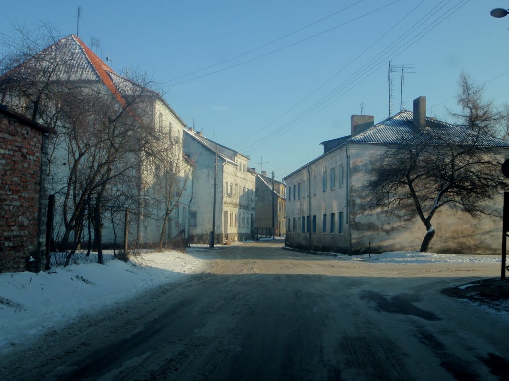 узкая улица, Полесск