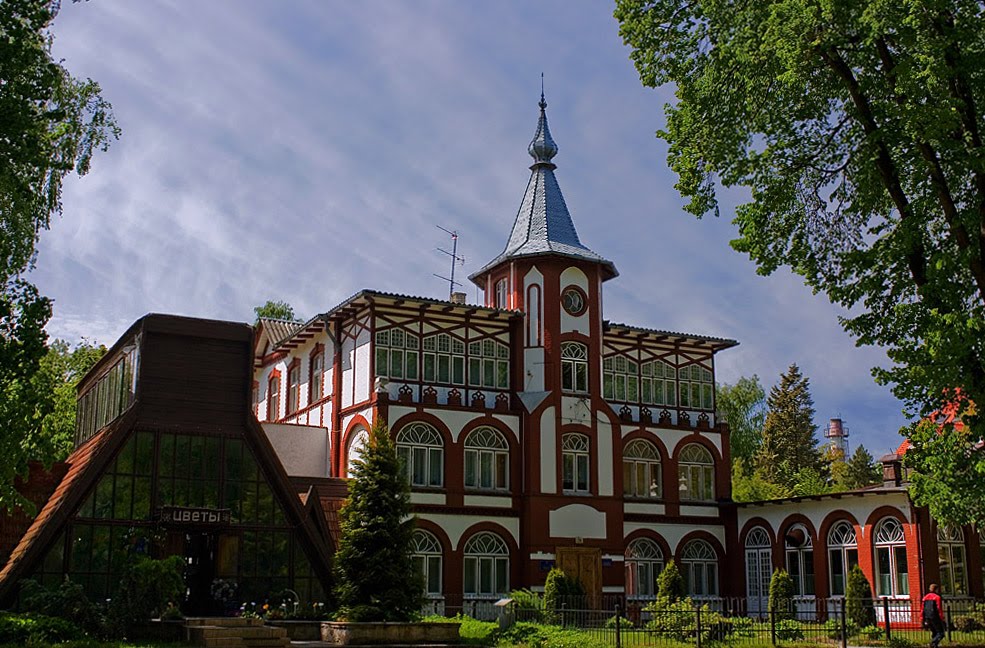 Svetlogorsk military sanatorium.- Военный санаторий Светлогорска.. (ранее Rauschen), Светлогорск