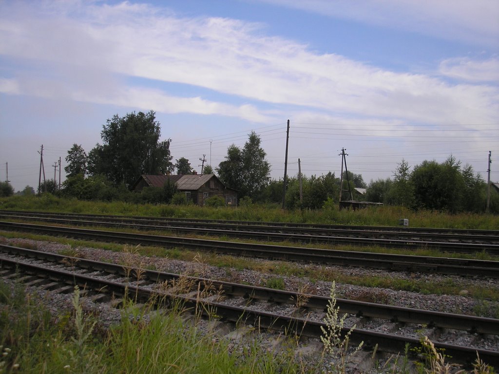 Bezhetsk railroad station, Бежецк