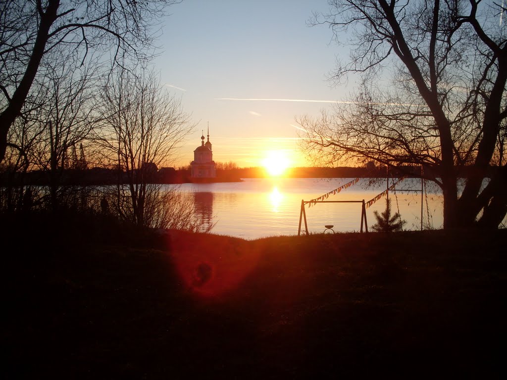 закат, Белый Городок