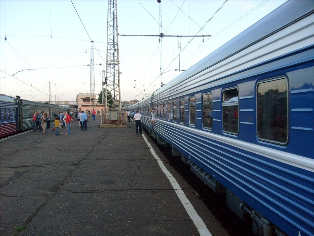 Nachtzug Wolga von Sankt Petersburg nach Vladimir, Бологое