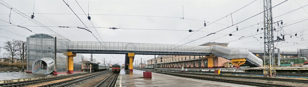 Пешеходный мост, Бологое