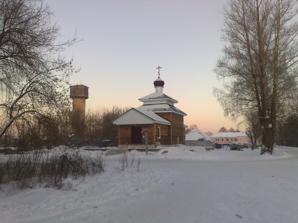 Церковь в посёлке озерки (church in the village Ozerki), Изоплит