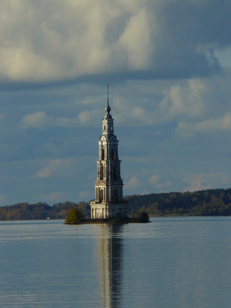 RUSSIA.KALYAZIN. Church in the water., Калязин