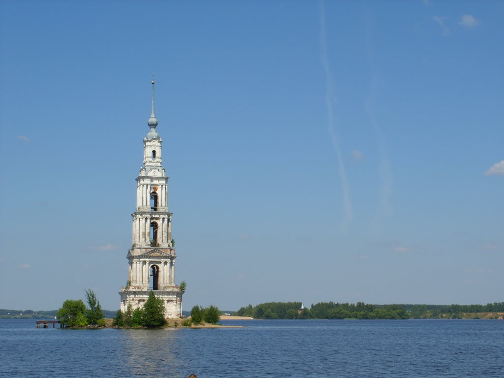 Kaliazine (clocher de la cathédrale Saint-Nicolas), Калязин
