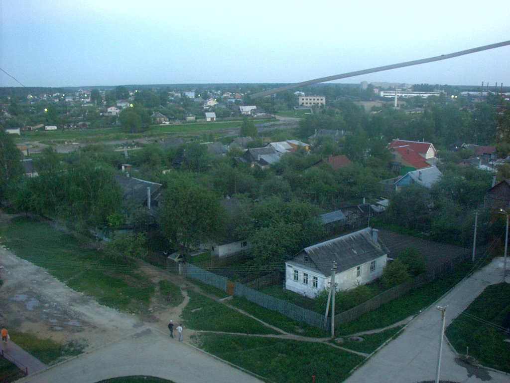 Вид на город из окна моей комнаты (Konakovo from the flats window), Конаково