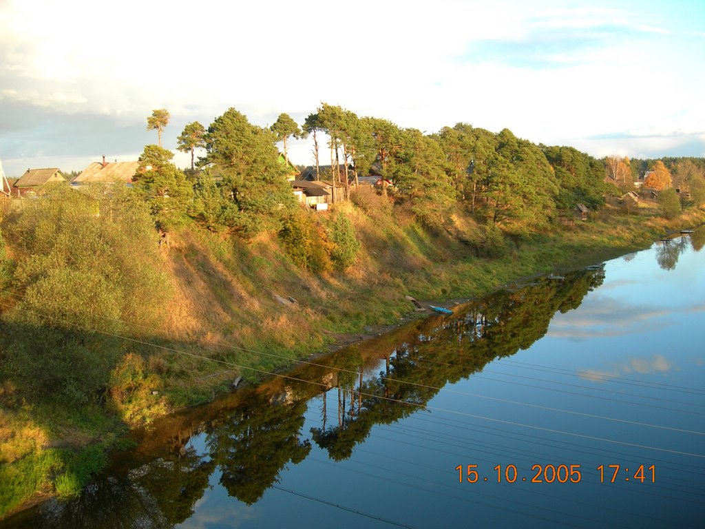 village Fabrika (river Mologa), Максатиха