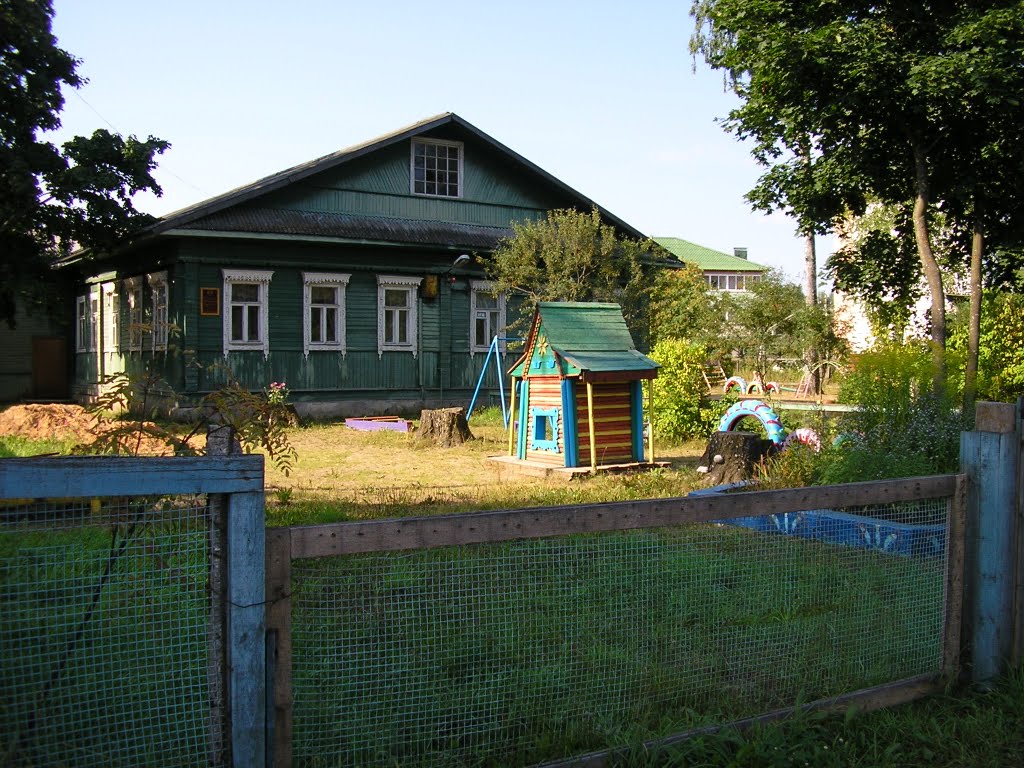 Детский сад, ул Железнодорожная, Максатиха, 2009, Максатиха