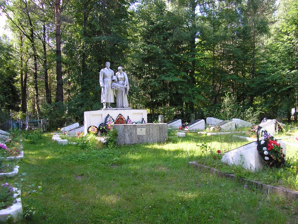 Максатиха, Братское кладбище___Maksatikha, 2009, Максатиха