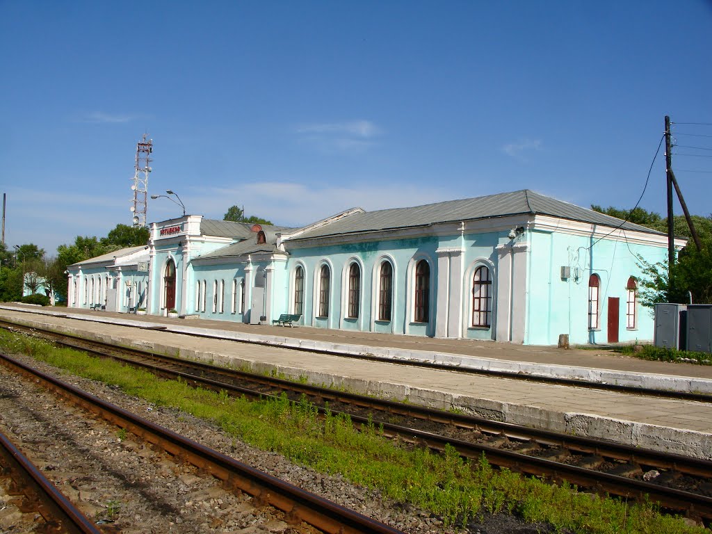 Вокзал Осташков, Осташков