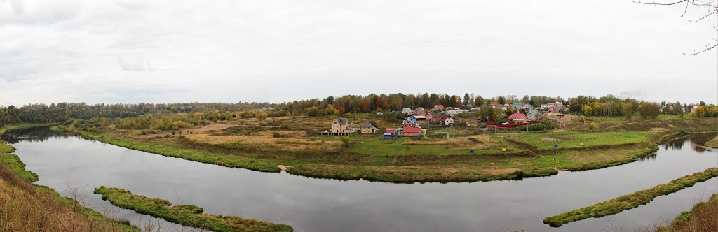 Панорама реки Волги, Ржев