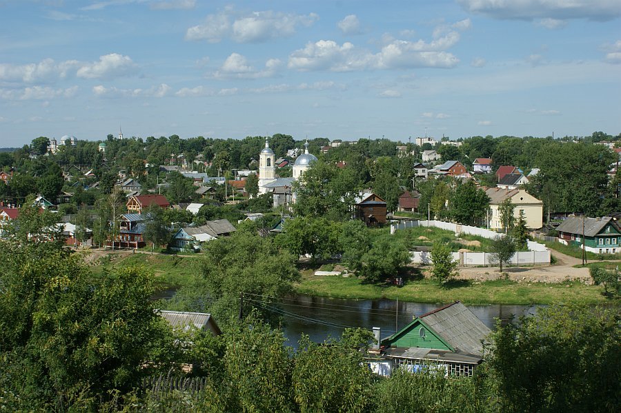 панорама города, Торжок
