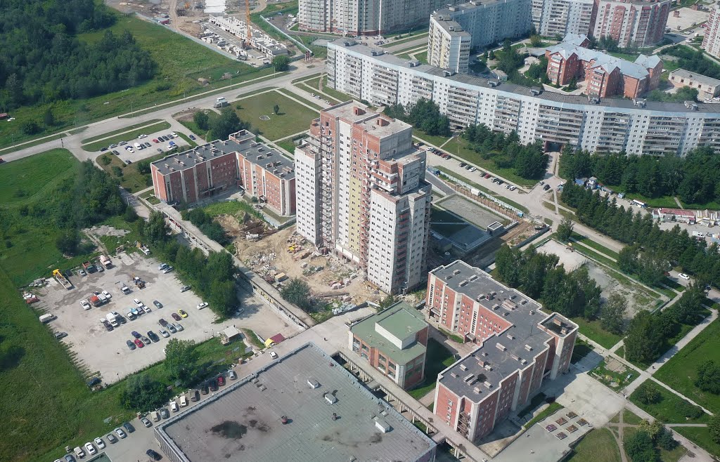 Стройка в Краснообске, Советское