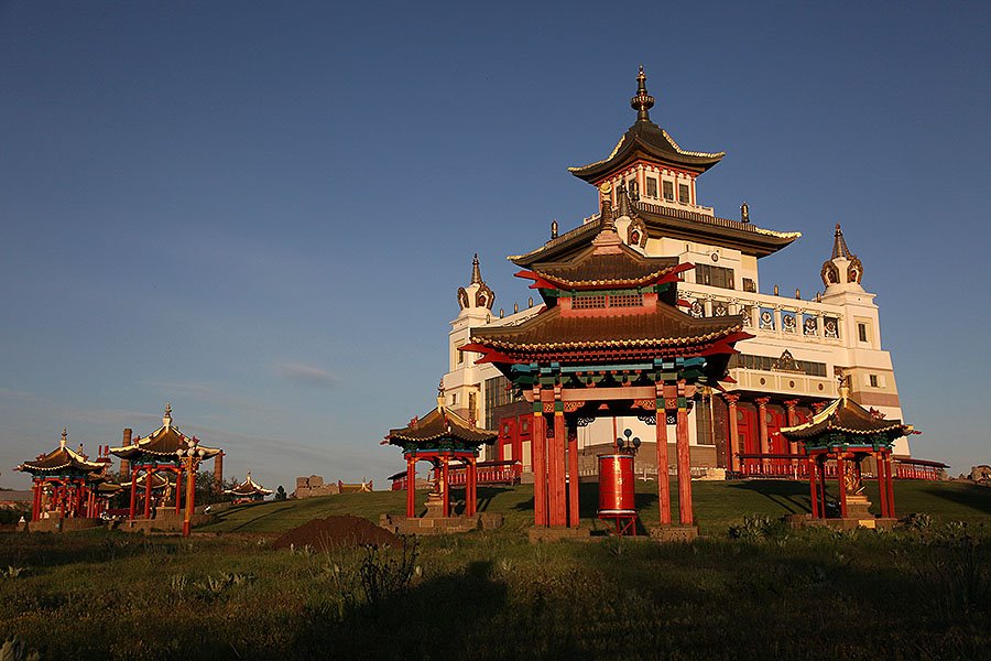 The Golden Abode of Shakyamuni, Elista, Kalmykia, Элиста