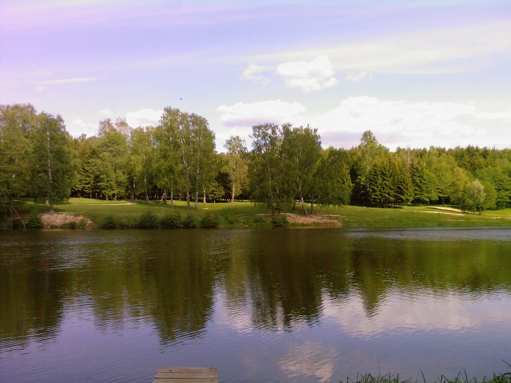 Pond in Belousovo, Белоусово