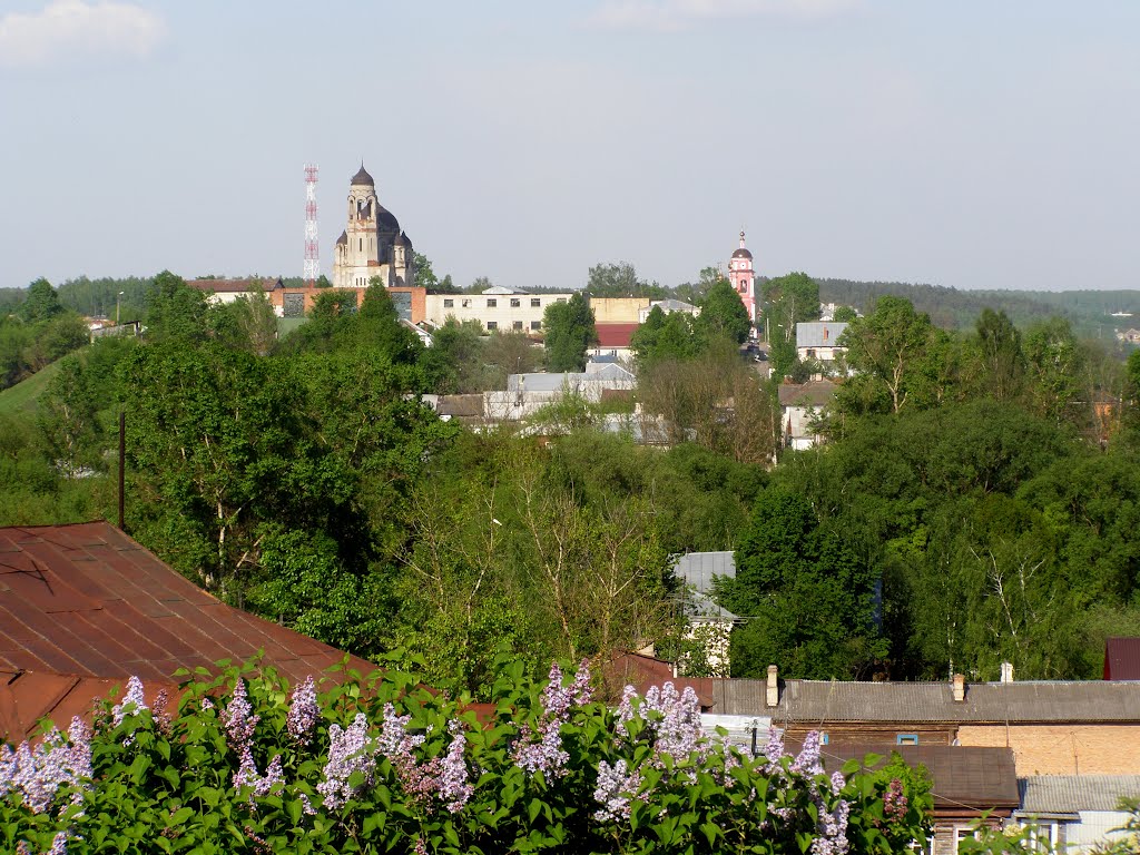 Боровск. Вид на старообрядческий монастырь., Боровск