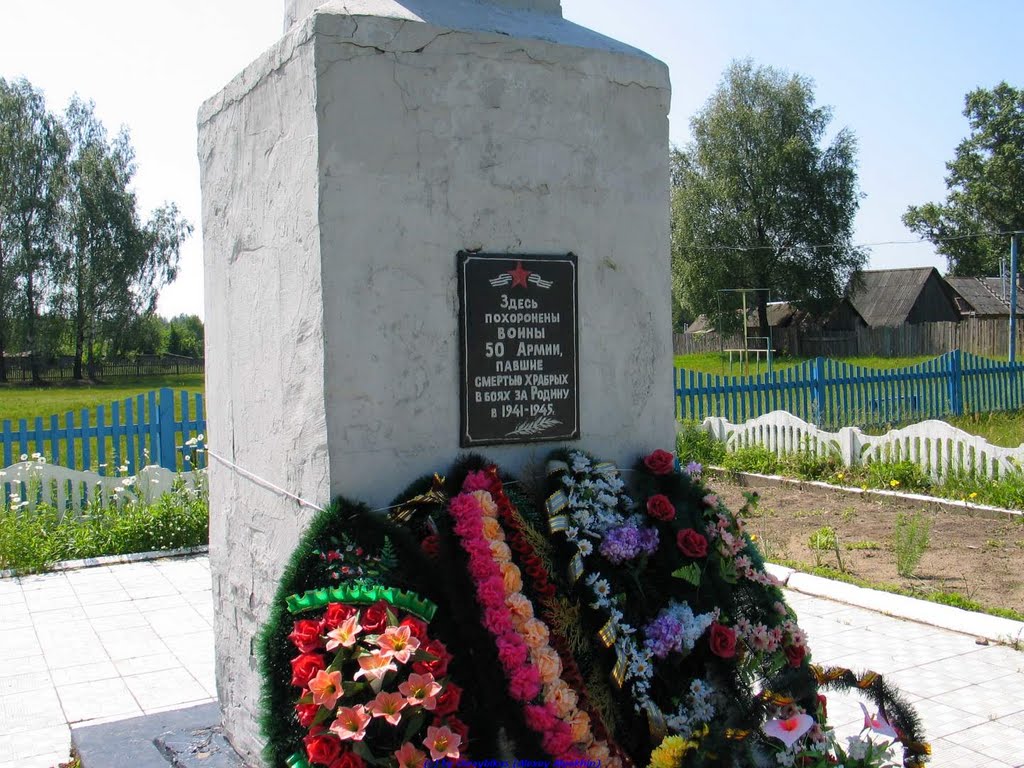 Памятник воинам 50-ой армии (13.06.2010), Еленский