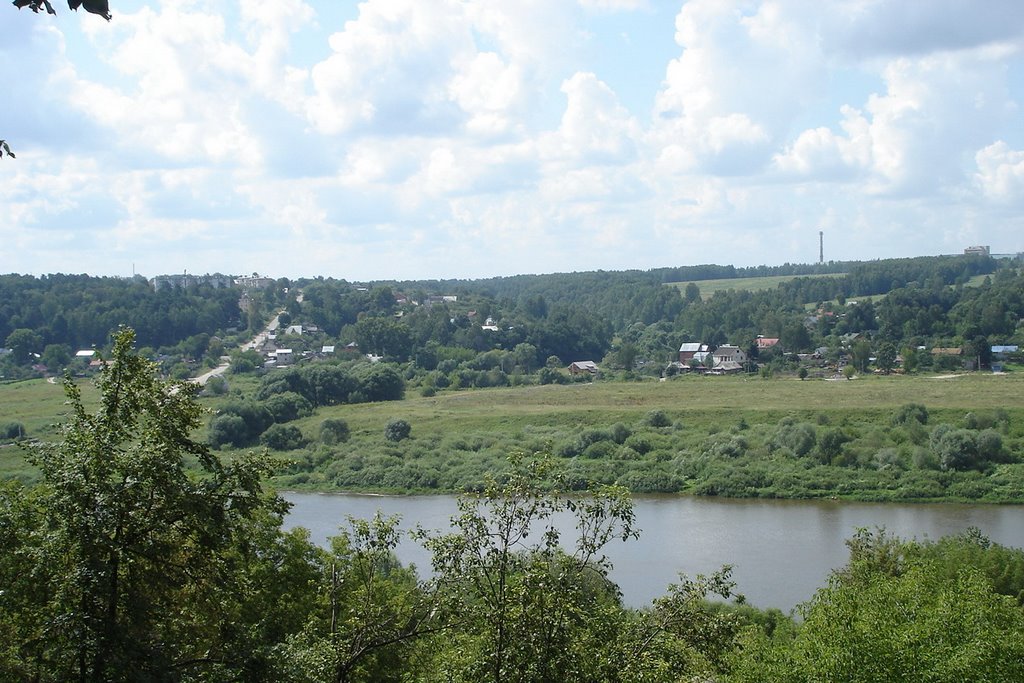 Oka river, Калуга