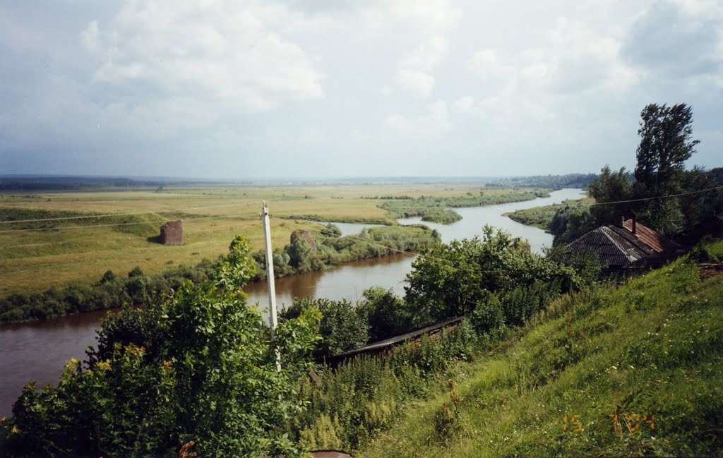 Козельск, река Жиздра. м, Козельск