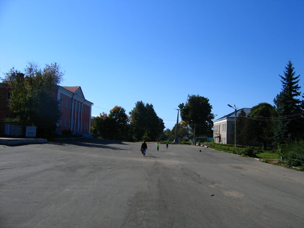 Площадь / Square, Мещовск