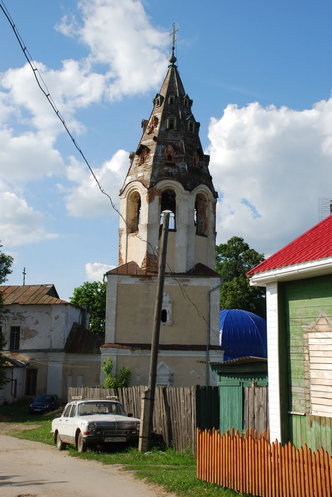 Мещовск. Колокольня старого Благовещенского собора, Мещовск