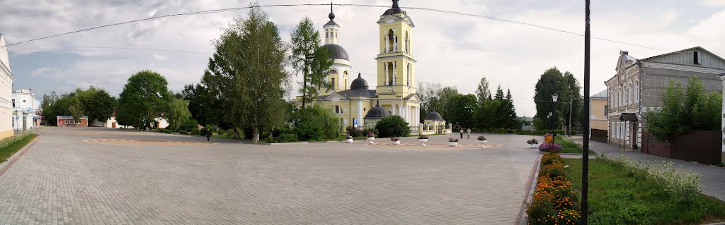 Центральная площадь Мосальска./Central square Mosalsk, Мосальск