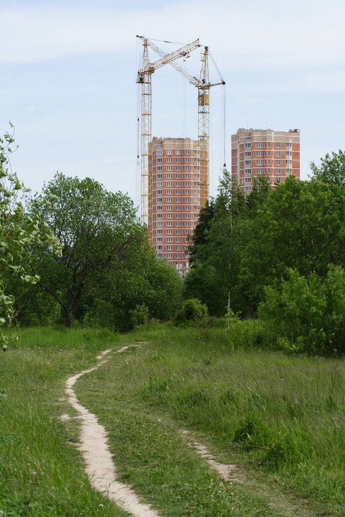 Вид на стройку (2008), Обнинск