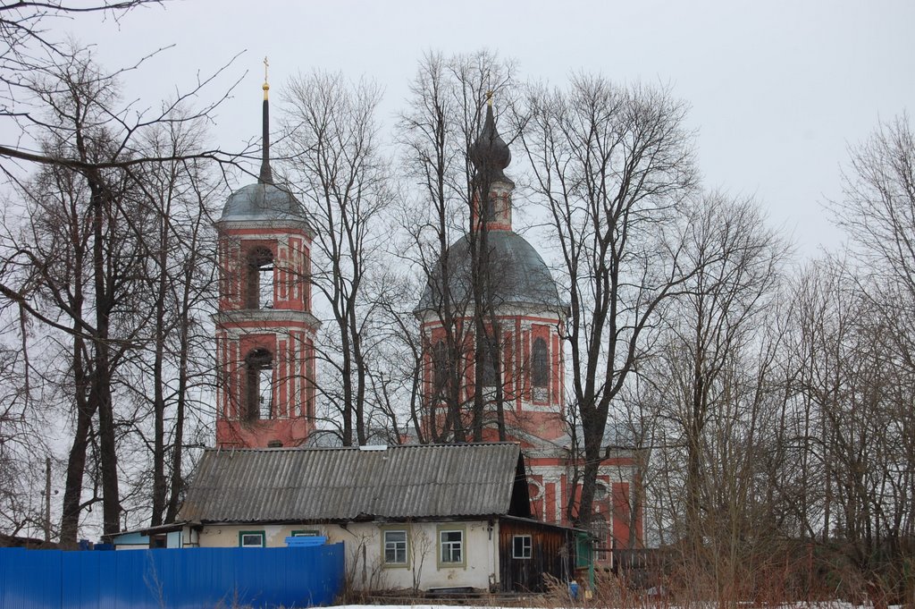 Obninsk, the Boris and Gleb church in Belkino, Обнинск