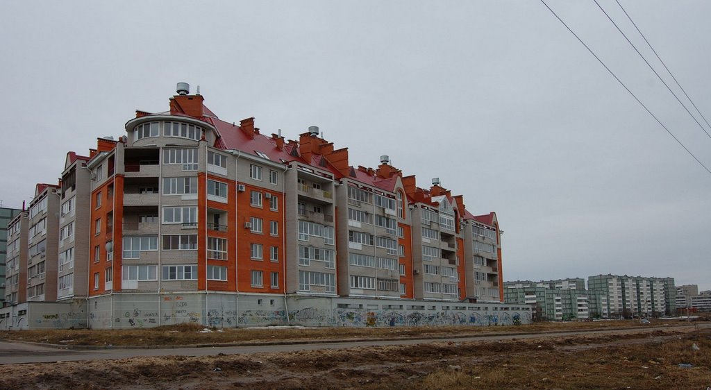 Obninsk, the new buildings. Overby - the Belkino village., Обнинск