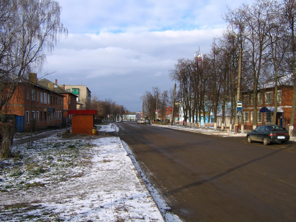 Улица Ленина / Lenina street, Сухиничи