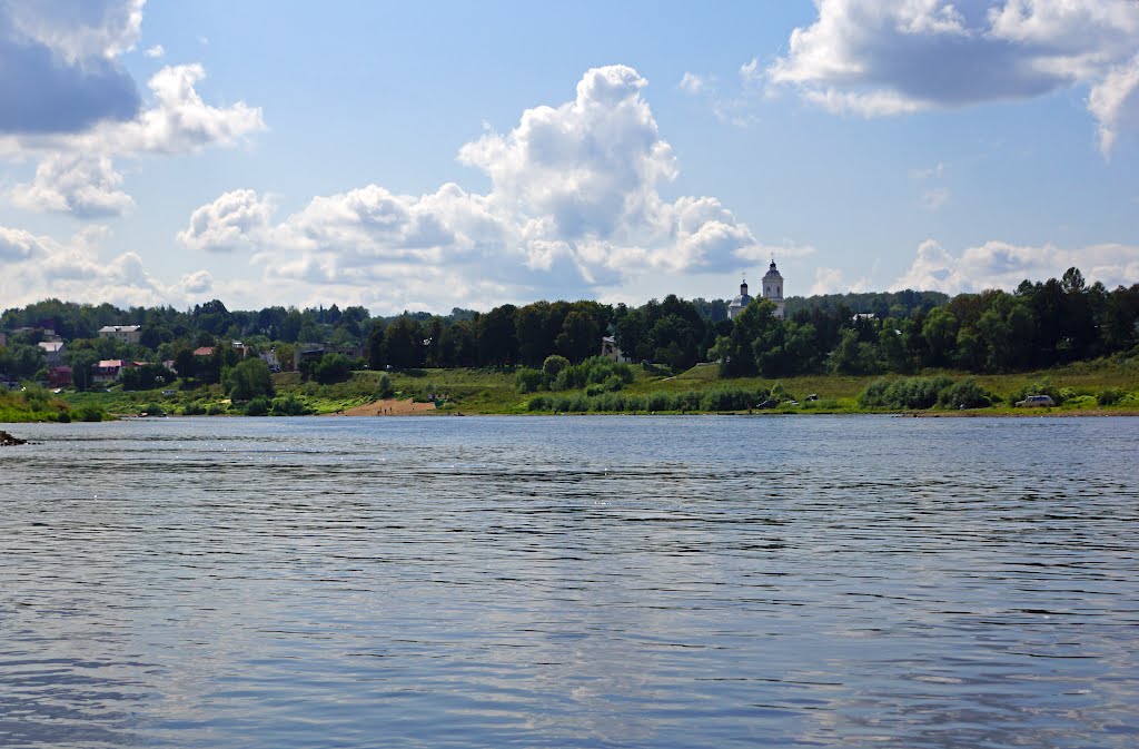 Ока, вид на Тарусу, Таруса