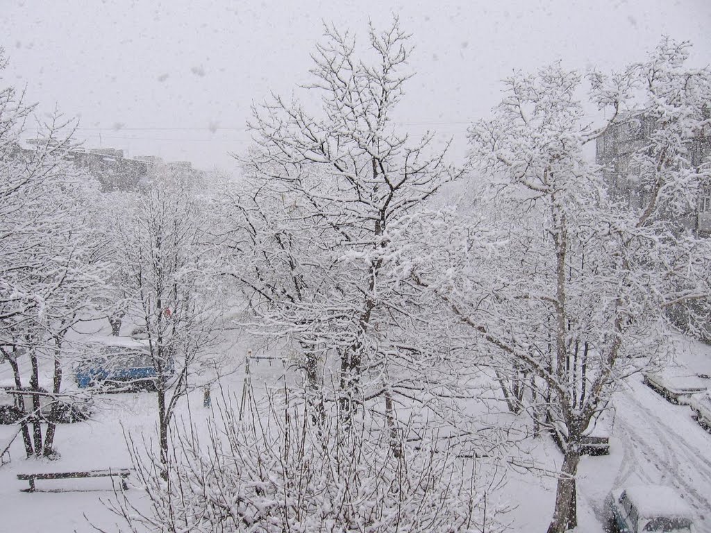 Первый снег, Вилючинск
